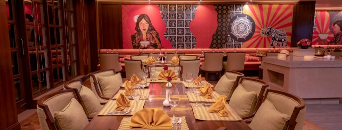 Temptasian Restaurant, Club Mahindra Resort Naldhera